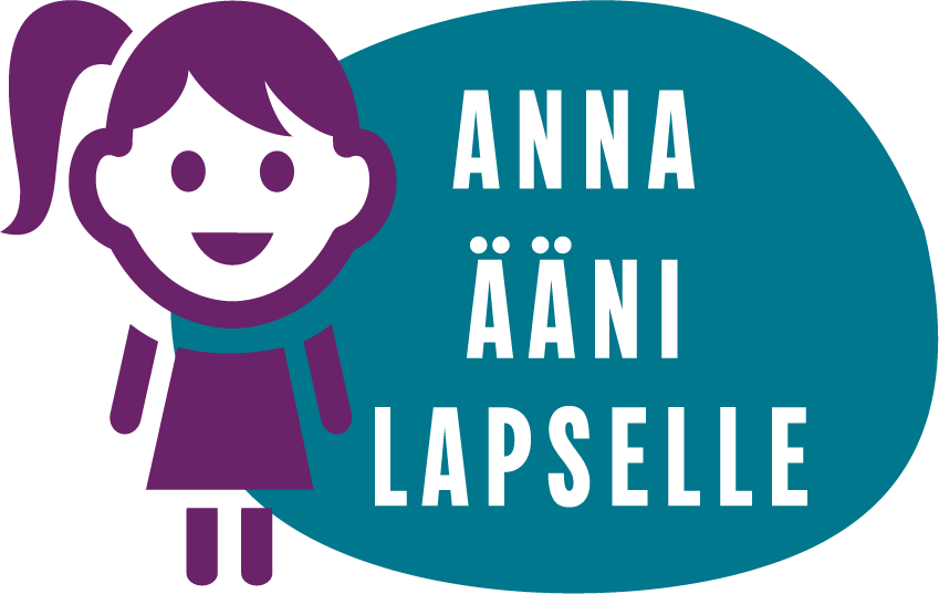 Anna ääni lapselle: kuvitettu lapsihahmo.